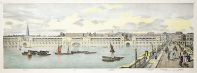 Twin Bridge Project for the New London Bridge, 1802 by George Dance
